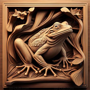 3D model st frog (STL)